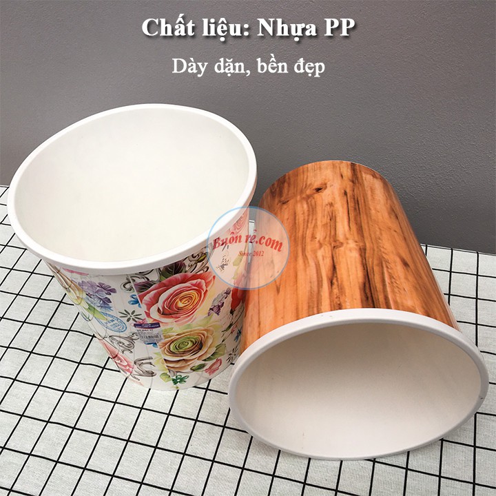 XÔ RÁC 33 - Nhựa Song Long - XÔ NHỰA XÁCH NƯỚC